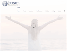 Tablet Screenshot of infinitewellnesssolutions.com